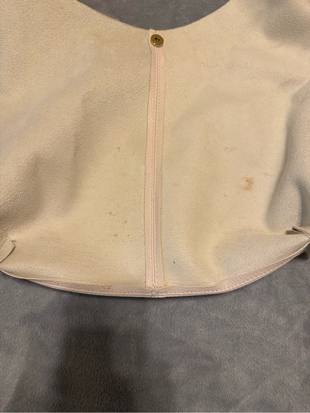 Anthropologie Love Knot Slouchy Bag in Cream - Picture 15 of 15